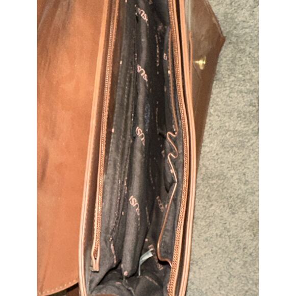 Women's Briefcase Vegan Leather 15.6 inch Laptop Bag for Work Computer Feminine - Picture 13 of 16